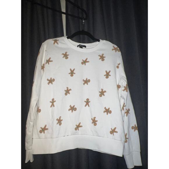 Ugly Christmas Sweater Xmas Sweatshirt Crewneck Size Large - Picture 1 of 3